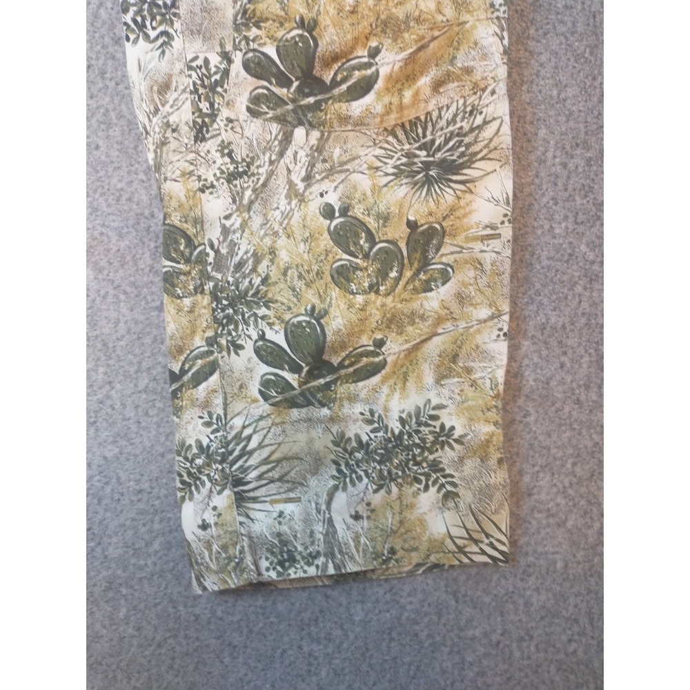 GameGuard Outdoors Mens Brush Country Camo Cargo Pants Tan Green 41x29 Hunting - Picture 16 of 16